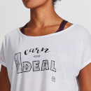 IdealFit Core Scoop Hem T-Shirt - White