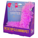 The Llama Duster - The Desktop Cleaning Pet - Pink