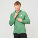 Performance Long-Sleeve ¼ Zip-Top - XL - Green