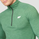 Performance Long-Sleeve ¼ Zip-Top - XL - Green