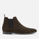 HUGO Men's Pariss Suede Chelsea Boots - Dark Brown