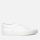 HUGO Men's Futurism Leather Cupsole Trainers - White
