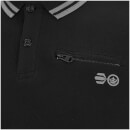 Polo Homme Crazer Crosshatch - Noir