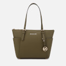 MICHAEL MICHAEL KORS Women's Jet Set East West Top Zip Tote Bag - Olive