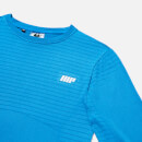 Seamless Long-Sleeve T-Shirt - XL - Blau