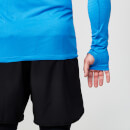 Seamless Long-Sleeve T-Shirt - XL - Blau