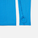 Seamless ¼ Zip-Top - S - Blue
