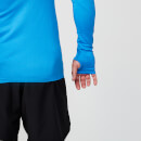 Seamless ¼ Zip-Top - S - Blue