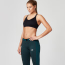 Damskie leginsy Seamless Myprotein – Szare - S - Marble Green