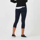 Classic Heartbeat 7/8 Leggings - XS - Navy