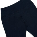 Classic Heartbeat 7/8 Leggings - S - Navy