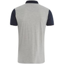 Polo Homme Pan de Couleur Ceaser Brave Soul - Gris Chiné