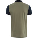 Polo Homme Pan de Couleur Ceaser Brave Soul - Vert Sombre
