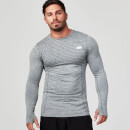 Męska bluzka z długim rękawem Myprotein – Black Marl