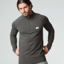 Haut performance zip 1/4 manches longues