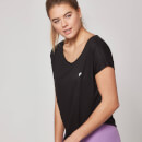 T-Shirt à encolure dégagée