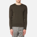 HUGO Men's San Paolo Crew Neck Wool Jumper - Dark Green