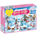 Playmobil Royal Ice Skating Trip Advent Calendar with Children's Bracelet (9008)