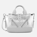 KENZO Women's Kalifornia Mini Tote Bag - Metallic Crinkle Leather