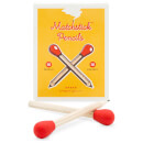 Matchstick Pencils and Erasers