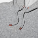 Luxe Classic Hoodie - S - Grey Marl