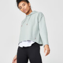 Luxe Classic Hoodie - S - Soft Khaki Marl