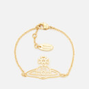 Vivienne Westwood Women's Thin Lines Flat Orb Bracelet - Gold