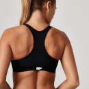 Classic Heartbeat Sports Bra - XS - Black