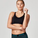 Classic Heartbeat Sports Bra - XS - Black