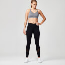 Classic Heartbeat Sports Bra - XS - Grey Marl