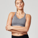 Classic Heartbeat Sports Bra - XS - Grey Marl