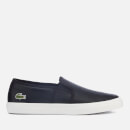 Lacoste Women's Gazon Bl 1 Leather Slip-On Trainers - Black