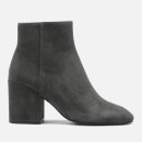 Ash Women's Eden Suede Heeled Ankle Boots - Bistro