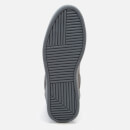 Filling Pieces Ghost Perforated Suede Low Top Trainers - Dark Grey