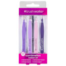 brushworks HD Combination Tweezer Set - Mixed