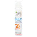Garnier Ambre Solaire Sensitive Hydrating Face Sun Cream Mist SPF 50 75ml