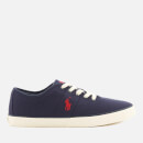 Polo Ralph Lauren Men's Halford Canvas Low Top Trainers - Newport Navy
