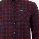 Tokyo Laundry Men's Glendale Flannel Long Sleeve Shirt - Red
