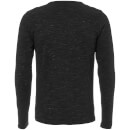 T-Shirt Homme Helter Mock Layered Longues Manches Dissident - Noir
