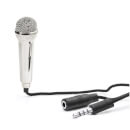 Mini Karaoke Microphone - Silver