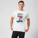 Nintendo Super Mario Cardio Men's White T-Shirt