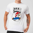 Nintendo Super Mario Cardio Men's White T-Shirt