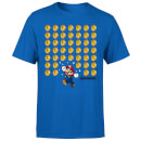 Nintendo Super Mario Coin Drop Men's Blue T-Shirt