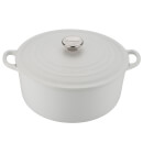Le Creuset Signature Cast Iron Round Casserole Dish - 28cm - Cotton