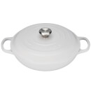 Le Creuset Signature Cast Iron Shallow Casserole Dish - 26cm - Cotton