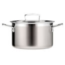 Le Creuset 3-Ply Stainless Steel Deep Casserole Dish - 20cm