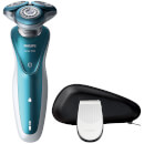 Philips Men's S7370/12 Series 7000 Wet & Dry Electric Shaver – Precision Trimmer