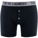 Tokyo Laundry Men's Handley 2 Pack Boxers - Purple Opulence/Mid Grey Marl