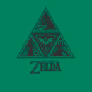 Nintendo The Legend Of Zelda Triforce Men's Green T-Shirt