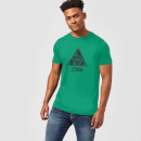 Nintendo The Legend Of Zelda Triforce Men's Green T-Shirt